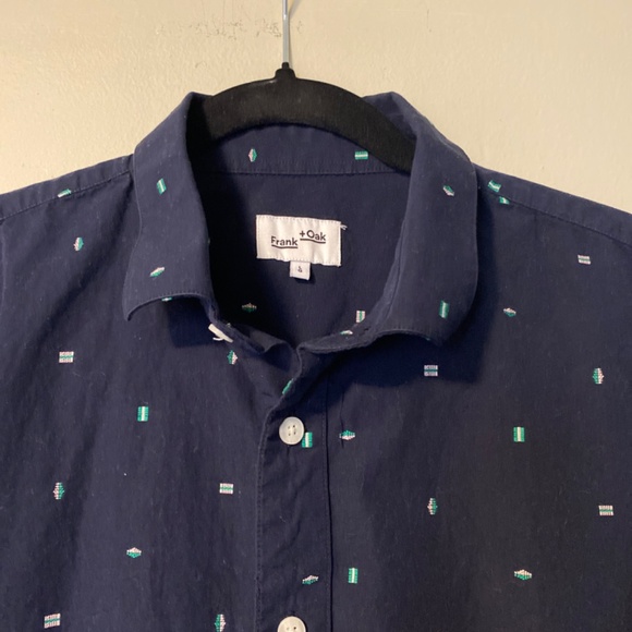 Frank+Oak men’s shirt size L - Picture 2 of 3